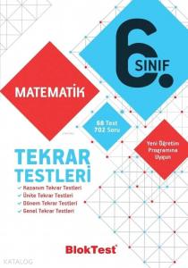 BlokTest 6. Sınıf Matematik Tekrar Testleri BlokTest