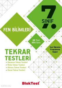 BlokTest 7. Sınıf Fen Bilimleri Tekrar Testleri BlokTest
