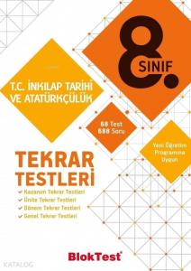 BlokTest 8. Sınıf LGS T.C. İnkılap Tarihi ve Atatürkçülük Tekrar Testleri BlokTest