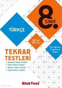 BlokTest 8. Sınıf LGS Türkçe Tekrar Testleri BlokTest