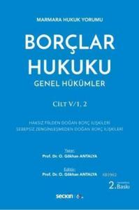 Borçlar Hukuku Genel Hükümler Cilt:V/1, 2