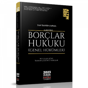 Borçlar Hukuku Genel Hükümler Konu Anlatımı