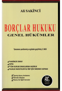 Borçlar Hukuku Genel Hükümler
