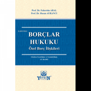 Borçlar Hukuku (Özel Borç İlişkileri)