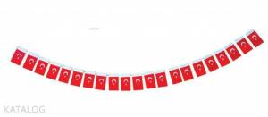 Buket Bayrak İpli Minik Türk 50`Li Bkt-305