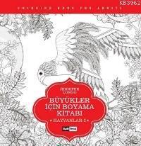 Büyükler İçin Boyama Kitabı; Hayvanlar 2