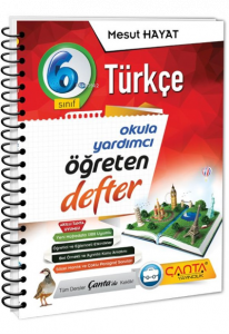 Çanta 6.Sınıf Defter Öğreten Türkçe