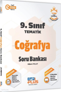 Çap Yayınları 9. Sınıf Coğrafya Tematik Soru Bankası