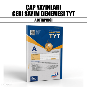 Çap Yayınları Geri Sayım TYT Deneme Klb 3-A - 26