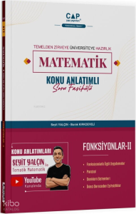 Çap Yayınları Matematik Fonksiyonlar II - Konu Anlatımlı Soru Fasikülü