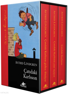 Çatıdaki Karlsson Serisi Kutulu Özel Set - (3 Kitap) – Ciltli