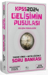 CBA Yayınları 2024 KPSS Eğitim Bilimleri Gelişim Psikolojisinin Pusulası Soru Bankası Video Çözümlü CBA Yayınları