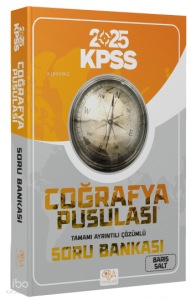 CBA Yayınları 2025 KPSS Coğrafya Pusulası Soru Bankası Çözümlü
