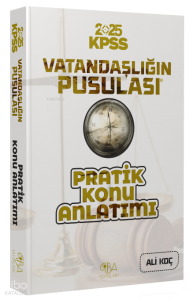 CBA Yayınları 2025 KPSS Vatandaşlığın Pusulası Pratik Konu Anlatımı