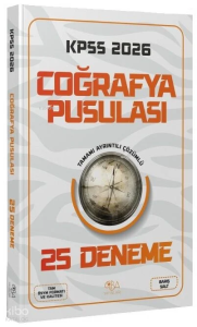 CBA Yayınları 2026 KPSS Coğrafya Pusulası 25 Deneme Çözümlü
