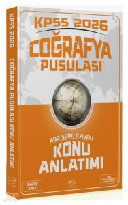 CBA Yayınları 2026 KPSS Coğrafya Pusulası Konu Anlatımı