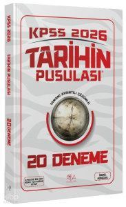 CBA Yayınları 2026 KPSS Tarihin Pusulası 20 Deneme Çözümlü