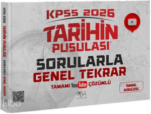 CBA Yayınları 2026 KPSS Tarihin Pusulası Sorularla Genel Tekrar Çözümlü