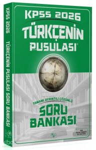 CBA Yayınları 2026 KPSS Türkçenin Pusulası Soru Bankası Çözümlü