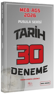 CBA Yayınları 2026 MEB-AGS Tarihin Pusulası 30 Deneme Çözümlü