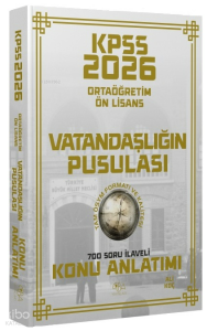 CBA Yayınları KPSS Lise Ortaöğretim Ön Lisans Vatandaşlık Vatandaşlığın Pusulası Konu Anlatımı