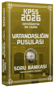CBA Yayınları KPSS Lise Ortaöğretim Ön Lisans Vatandaşlık Vatandaşlığın Pusulası Soru Bankası Çözümlü