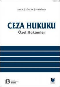 Ceza Hukuku - Genel Hükümler