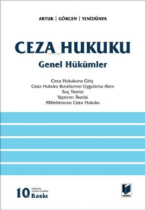 Ceza Hukuku Genel Hükümler