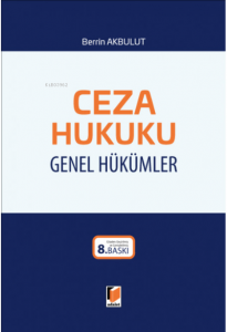 Ceza Hukuku Genel Hükümler