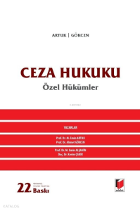 Ceza Hukuku Özel Hükümler (Ciltli)