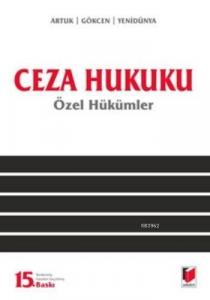 Ceza Hukuku Özel Hükümler