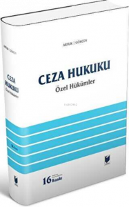 Ceza Hukuku Özel Hükümler