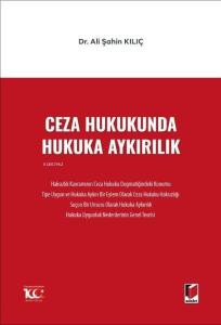 Ceza Hukukunda Hukuka Aykırılık