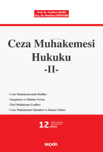 Ceza Muhakemesi Hukuku – 2