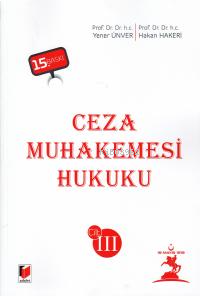Ceza Muhakemesi Hukuku ( 3 Cilt )