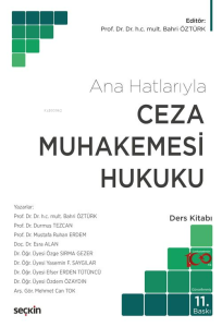 Ceza Muhakemesi Hukuku (Ana Hatlarıyla)