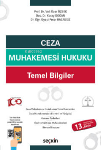 Ceza Muhakemesi Hukuku Temel Bilgiler