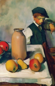 Cezanne Tarzında - Nesin Defter Çizgili