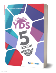 Challenge YDS 5 Özgün Deneme - Dijital Çözümlü
