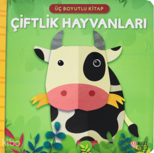 Çiftlik Hayvanları;Üç Boyutlu Kitap