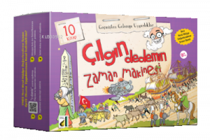 Çılgın Dedemin Zaman Makinesi 2;Geçmişten Geleceğe Uygarlıklar (10 Kitap Takım)