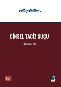 Cinsel Taciz Suçu (TCK m. 105)