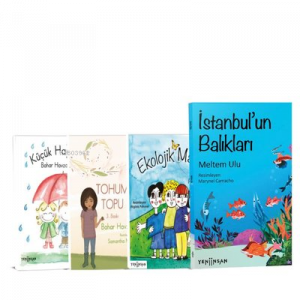Çocuklar İçin Ekoloji Seti (4 Kitap) ;Küçük Hayvanlar (3. Baskı) - Tohum Topu (3. Baskı) - Ekolojik Mahalle (3. Baskı) - İstanbul’un Balıkları