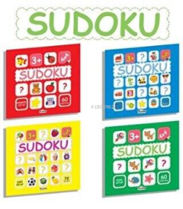 Çocuklar İçin Sudoku Seti - 4 Kitap Takım