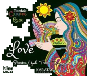 Coloring Relax Mandala - Love