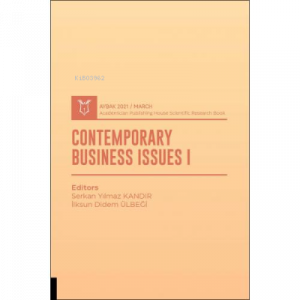 Contemporary Business Issues I ;( AYBAK 2021 Mart )