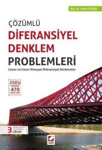 Çözümlü Diferansiyel Denklem Problemleri; Lineer ve Lineer Olmayan Diferansiyel Denklemler