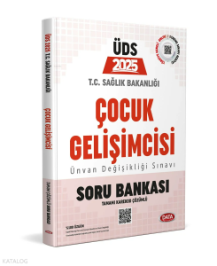 Data Yayınları T.C. Sağlık Bakanlığı ÜDS Çocuk Gelişimcisi Soru Bankası