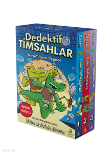 Dedektif Timsahlar 3 Kitaplık Kutulu Set (1-2-3)