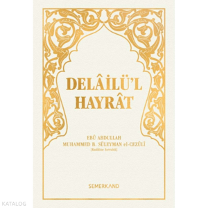 Delailül Hayrat Fihristli Cep Boy Beyaz